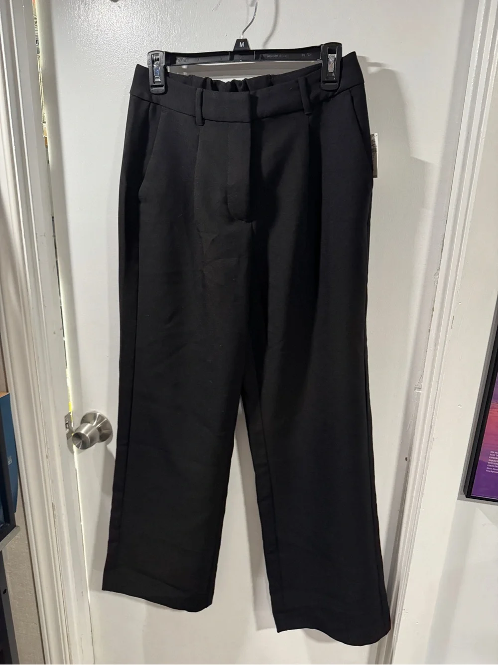 Old Navy Black Wide-Leg Dress Pants for Women